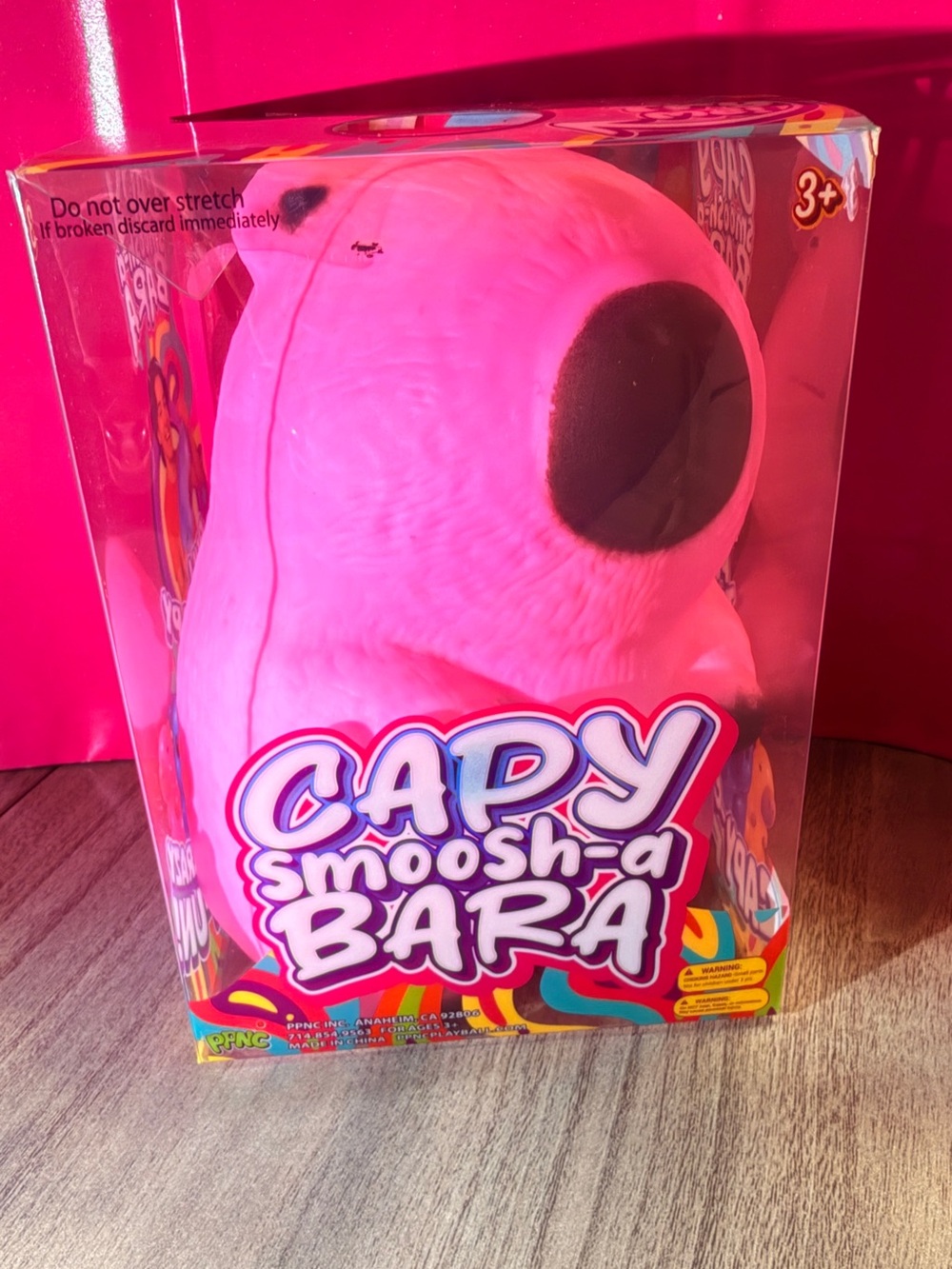 Authentic Capybara-Pink
